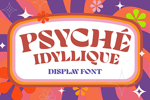 Psych Idyllique - Display Font