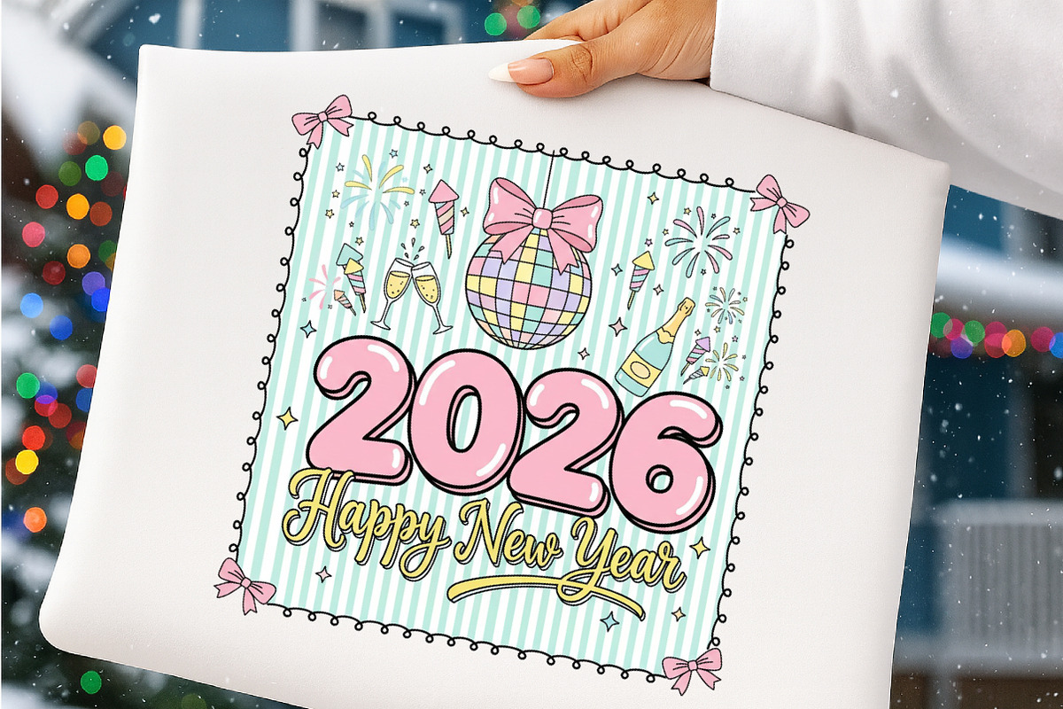 Happy New Year 2026 PNG, an Illustration by SinaCreation (Photo 6 of 11)