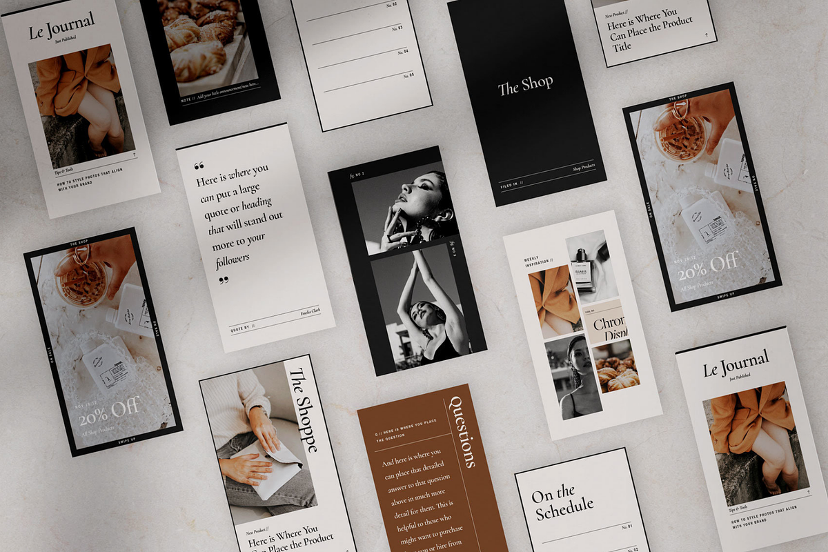 Jardin Editorial Social Med Template, a Social Media Template by SAFFRON AVENUE (Photo 4 of 5)