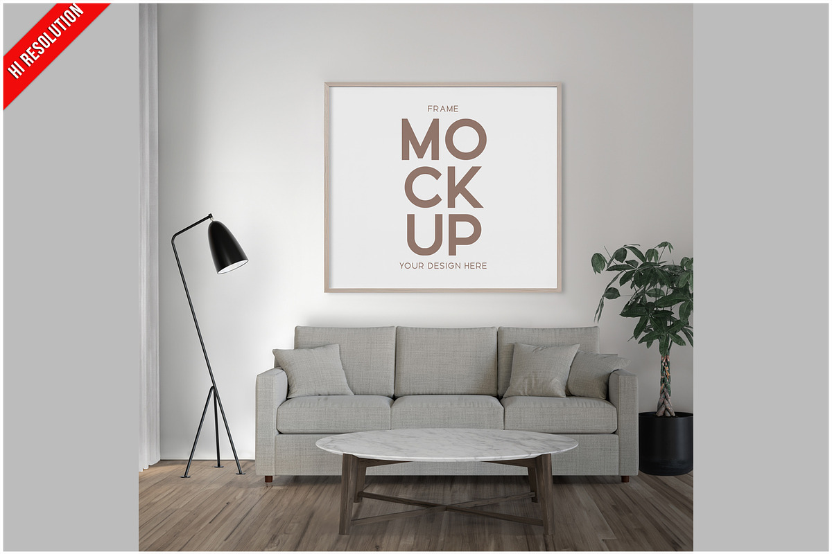 Office Frame Mockup, a Product Mockup by Bruno's Shop (Photo 1 of 3)