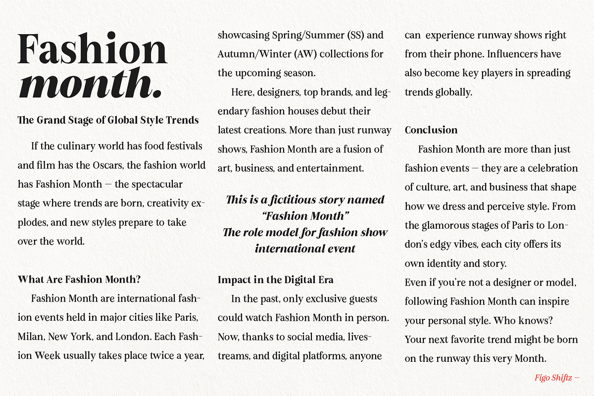 Figo Shiftz, a Serif Font by Propertype (Photo 7 of 13)