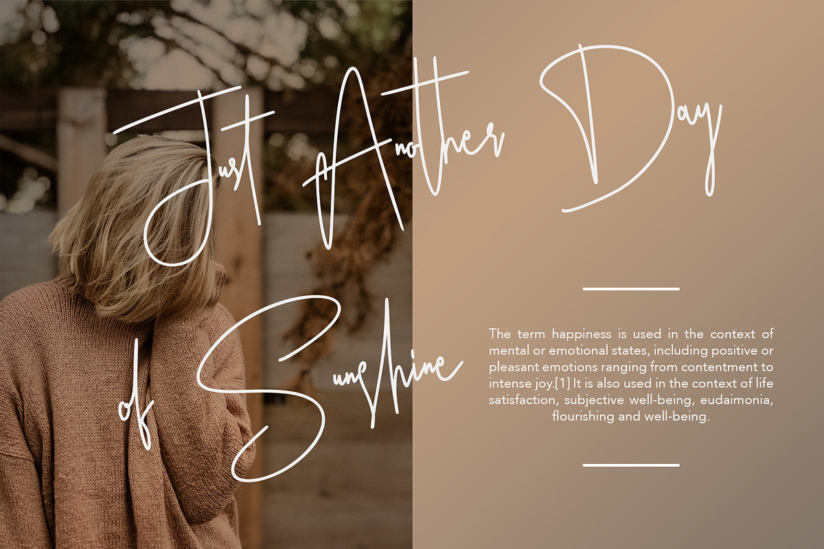 Ameriondela Luxury Classy Font, a Script Font by Maulana Creative (Photo 9 of 11)