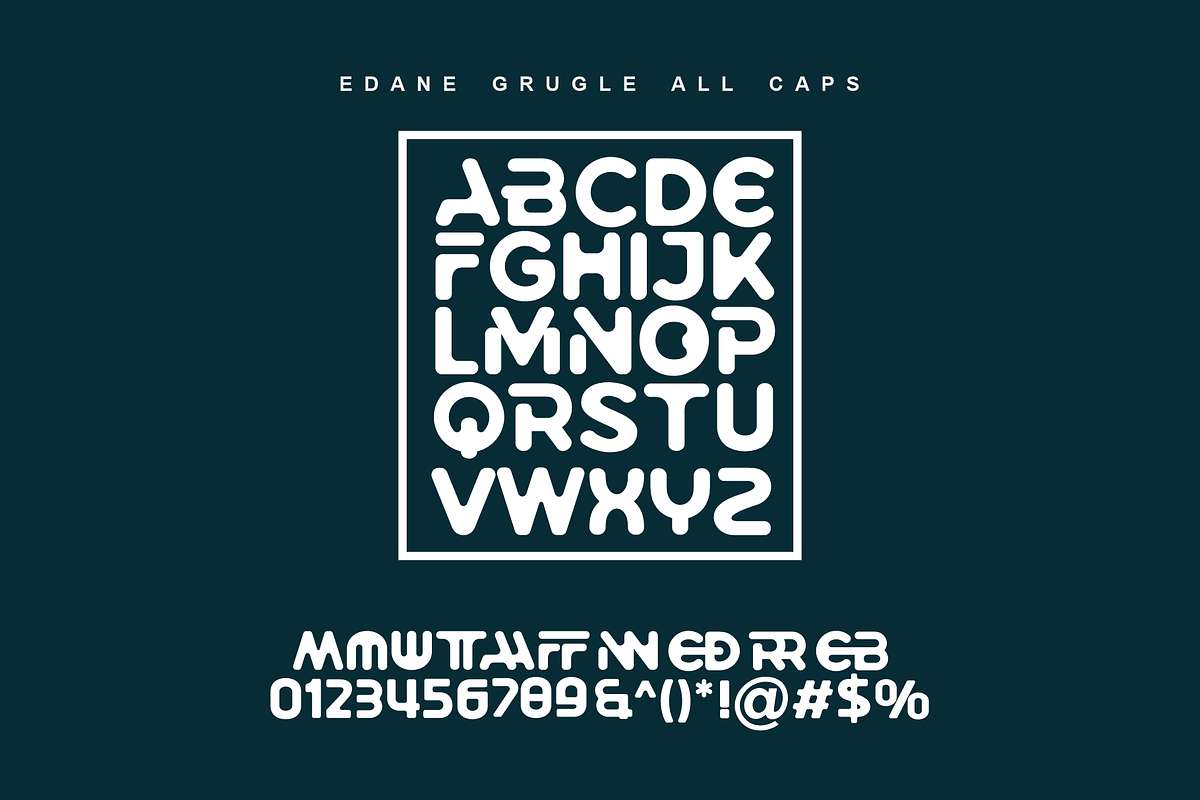 EDANE SANS SERIF FONT FOR LOGOS, a Sans Serif Font by Joko Setiono (Photo 5 of 10)