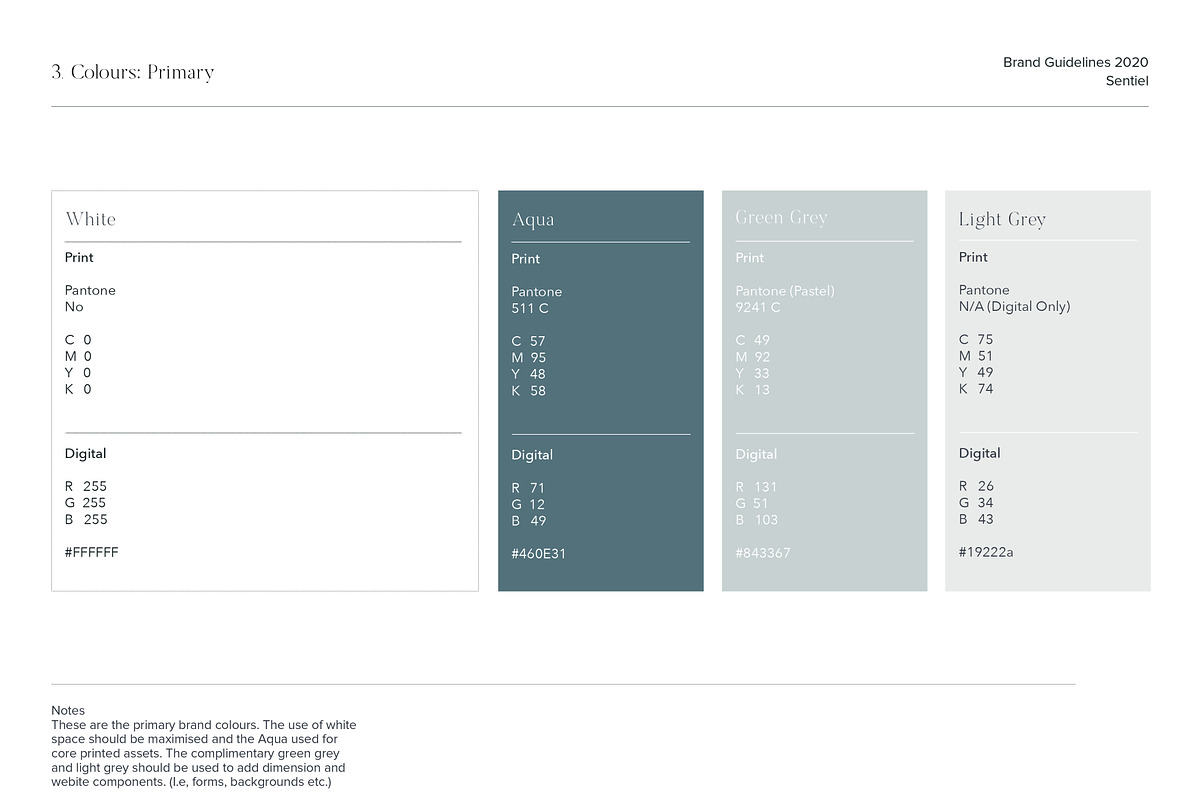 Sentiel Brand Proposal | Indesign CC, a Branding & Logo Template by Mindful Mapbooks Co. (Photo 6 of 7)