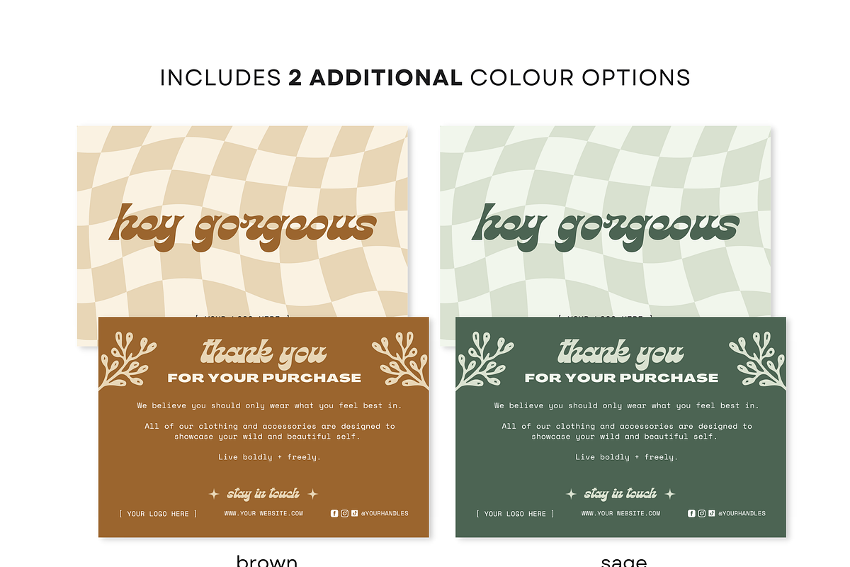 3 Thank You Cards - 4x6 Template, a Card Template by Ashleigh Green Studios (Photo 4 of 7)