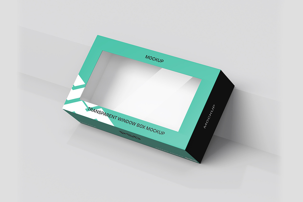 Transparent Window Box - Mockup, a Product Mockup by Rometheme Std (Photo 4 of 5)