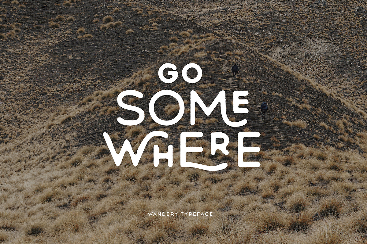 Wandery Modern x Vintage Typeface preview 2