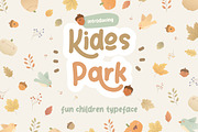 Kidos Park Fun Children Typeface, a Font by Creatype Studio (Thumbnail 1 of 9)