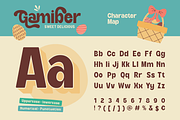 Gamiber, a Sans Serif Font by Burntilldead (Thumbnail 2 of 12)