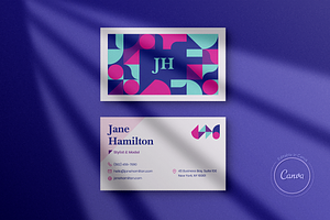 Canva Business Card Template