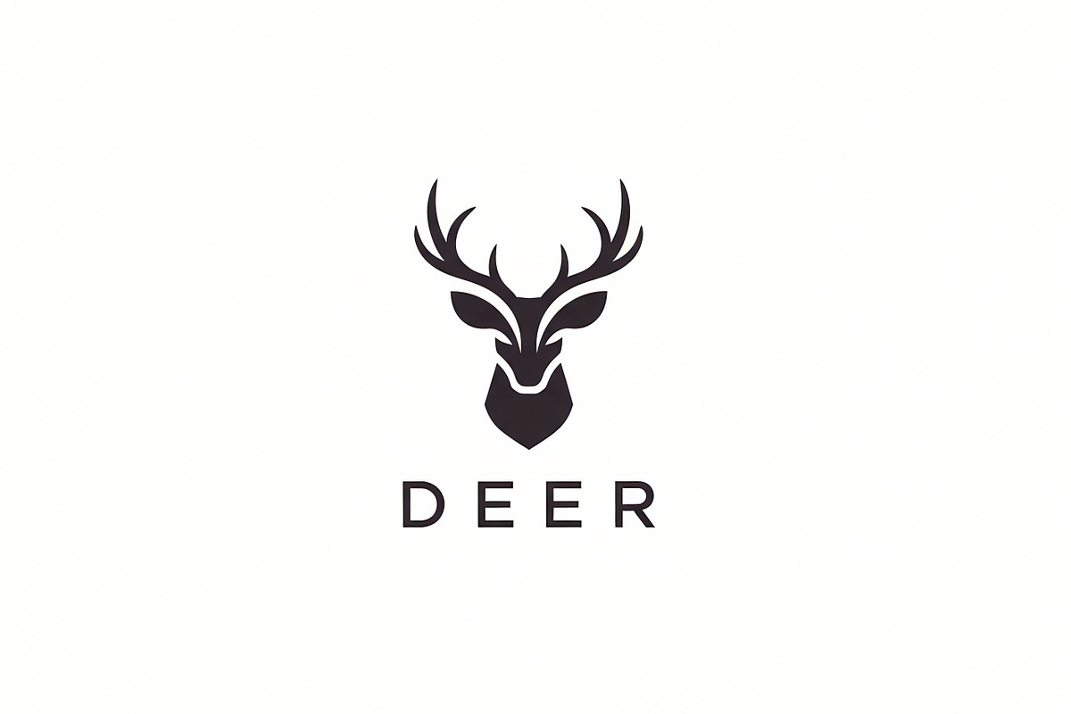 inimalist Deer Logo, a Branding & Logo Template by Logocreative (Photo 1 of 2)
