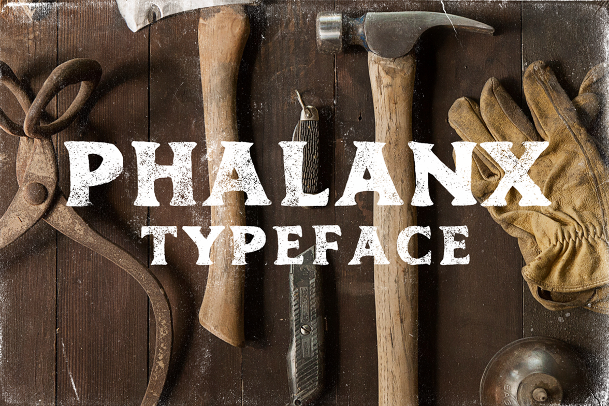 Phalanx Typeface