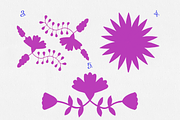 Royal Pink Otomi Illustrations, a Texture Graphic by Minky Moo Creations (Thumbnail 4 of 10)