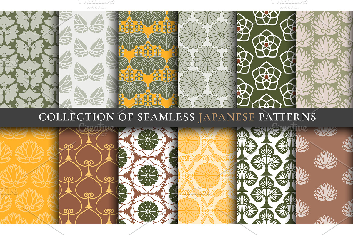 Japanese Asian spring traditional, a Texture Graphic by COLORFUL