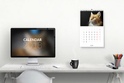 Calendar A3 for 2018 with cats., a Stationery Template by JS Shop (Thumbnail 2 of 4)