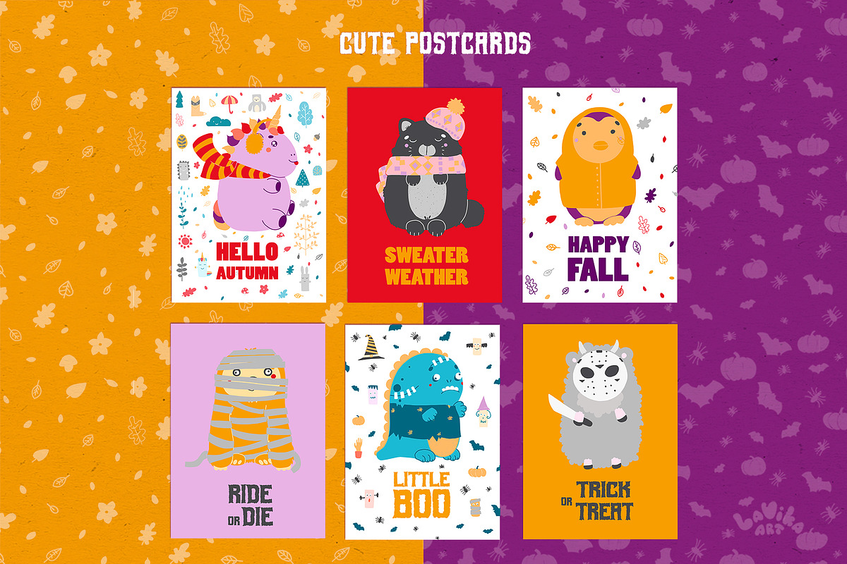 Character creator - Fall holidays, an Animal Illustration by LaVika (Photo 6 of 11)