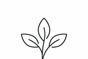37 Vector Eco Outline Icon Pack, an Outline Icon by adenpinkstore (Thumbnail 14 of 29)
