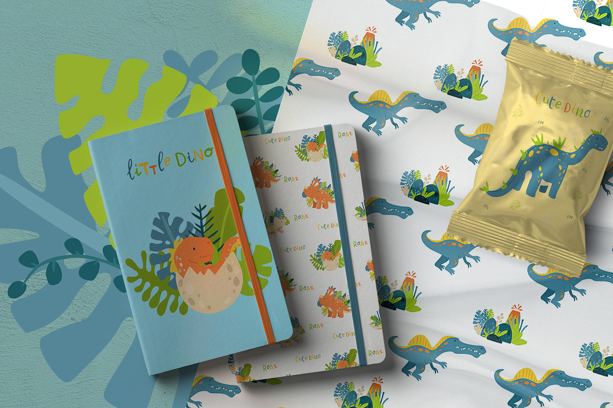 Cute Dinosaurs, an Animal Illustration by Kate Art (Photo 9 of 10)