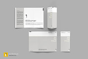 Folding Brochure Mockup Set, a Product Mockup by KIPET (Thumbnail 7 of 15)
