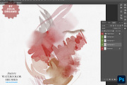 Watercolor Photoshop Fresco Brushes, a Brush Add-On by Julia Dreams (Thumbnail 5 of 10)