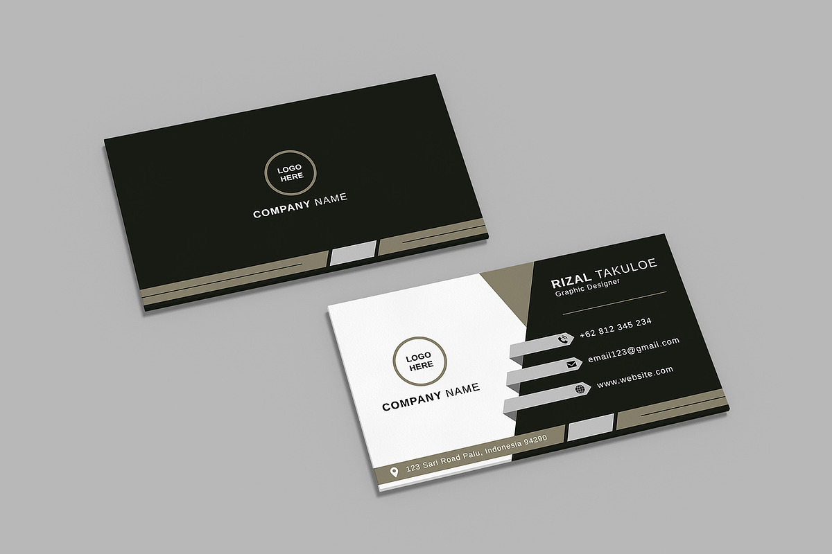 Business Card Template Vol 02, a Business Card Template by takuloerizal (Photo 2 of 3)