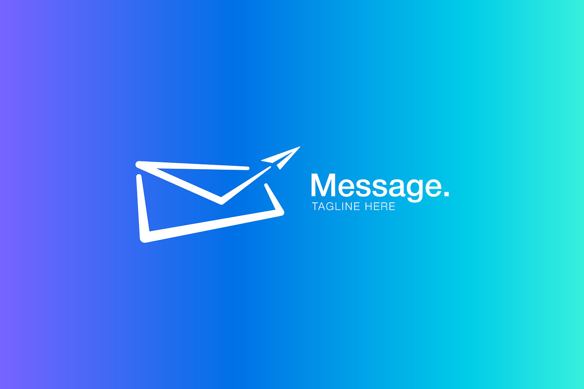 Message Logo Icon Mobile App Busines, a Branding & Logo Template by Signatoro (Photo 4 of 4)