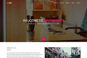 Levi - Agency & Portfolio Template