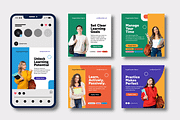 Educational Journey Social Media, a Social Media Template by MightyDesign (Thumbnail 1 of 7)