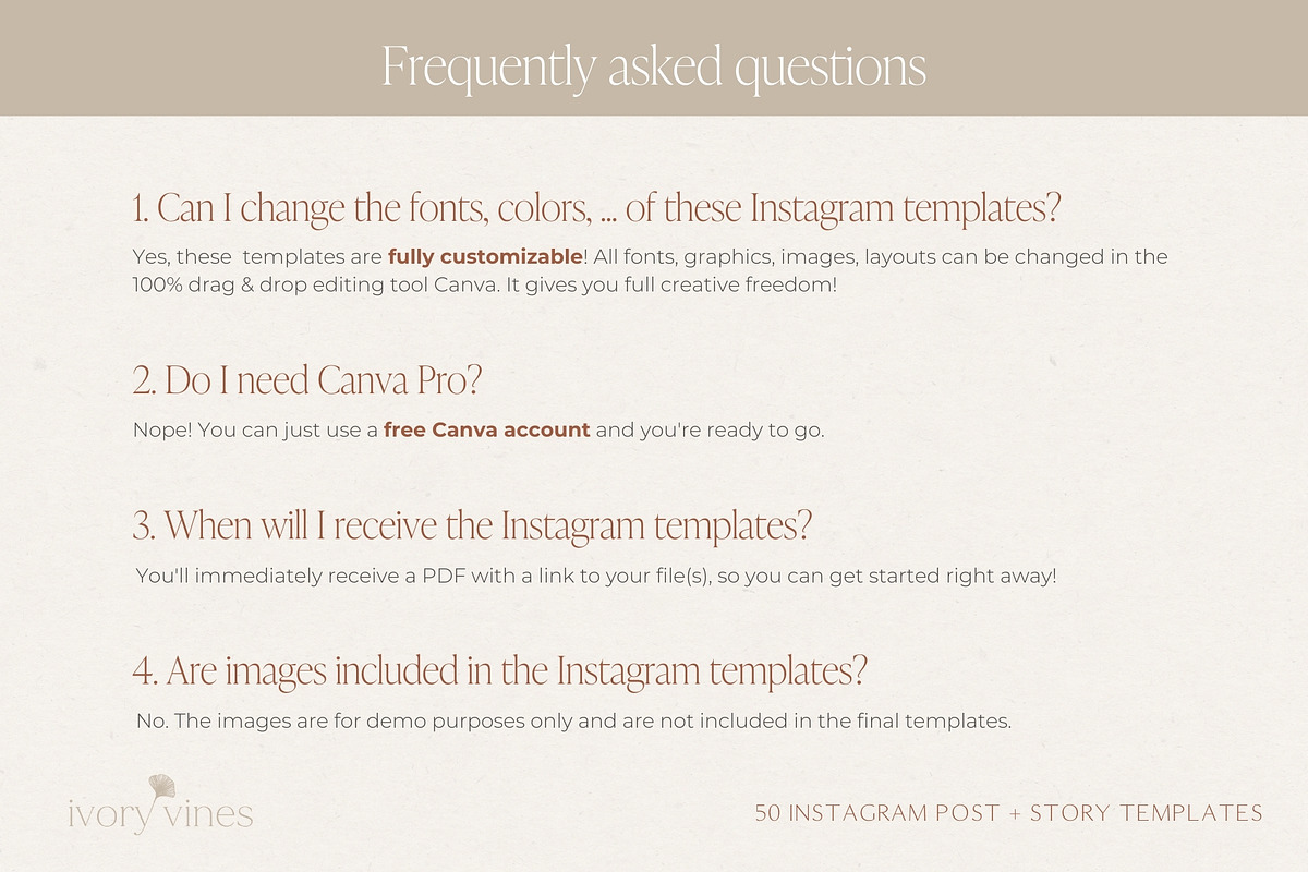 Neutral photography Instagram bundle, a Social Media Template by Wonderlik Webdesign (Photo 10 of 11)