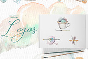 Lovely Crochet Clipart #2, a Work Illustration by Scarlet Island (Thumbnail 2 of 3)