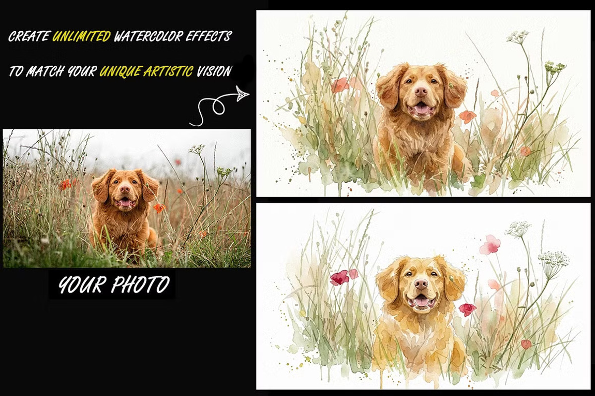Premium Watercolor Painting AIPrompt, an Action Add-On by 3d_model_tifotizi (Photo 5 of 7)