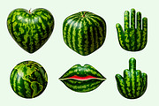 Watermelon Font, a Sans Serif Font by Handmadefont (Thumbnail 9 of 14)