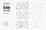 【50%】 BIG SALE Doodle BUNDLE, an Object Graphic by Pinkbrush (Thumbnail 7 of 8)