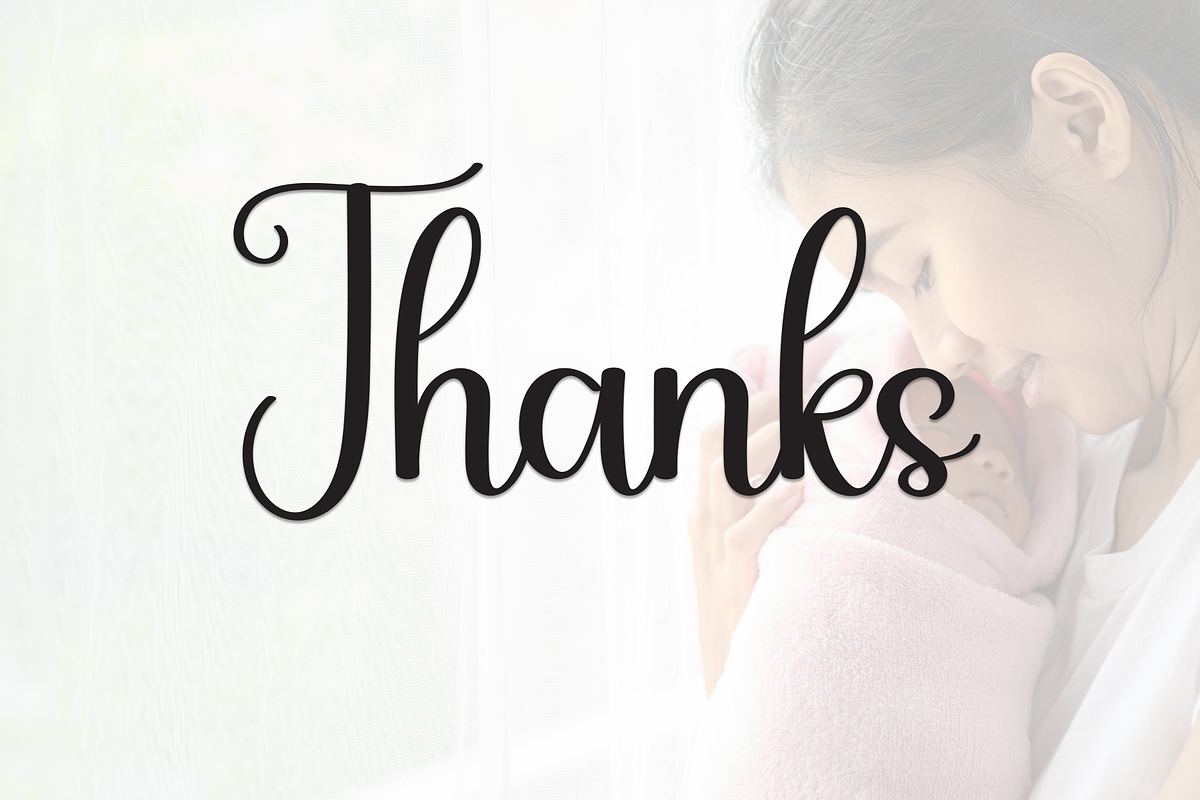 Humble Baby | Script Font, a Handwritten Font by Scratchones (Photo 9 of 9)