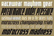 Offroad Collection, a Sans Serif Font by GRYPE (Thumbnail 5 of 6)