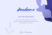 Handsome Illustrations, a Texture Graphic by Craftwork (Thumbnail 2 of 8)