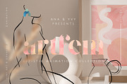 Animated gouache & modern art shapes, an Object Graphic by ana & yvy (Thumbnail 1 of 12)