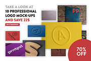 Cutted logo mock-up, a Product Mockup by PrintPixel (Thumbnail 12 of 12)