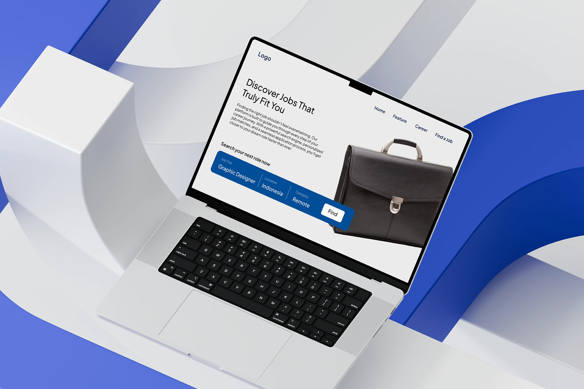 Job Career Website Template preview 3