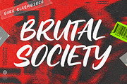 Dark Slash – Bold Brush Script, a Handwritten Font by decographstud (Thumbnail 3 of 8)