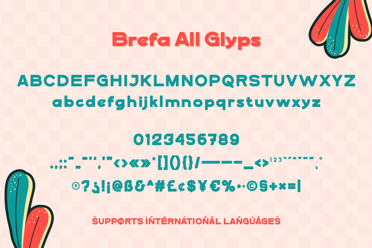 Brefa, a Sans Serif Font by twinstd (Photo 12 of 12)
