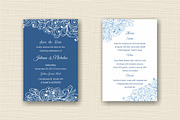 Wedding Invitation set, an Invitation Template by NataLito (Thumbnail 3 of 5)