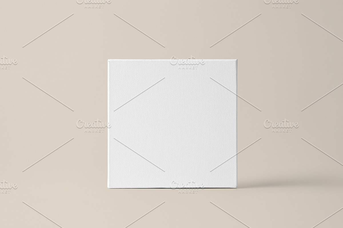 Square Canvas Mockup, a Household Mockup by Shablon (Photo 3 of 5)