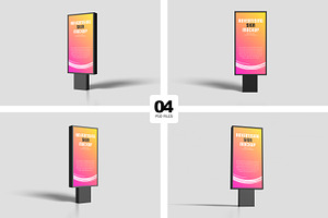 Advertising Sign Mockup, an Advertising Mockup by Graphicell