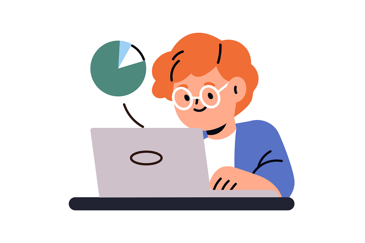 Kids students study at school set, an Education Illustration by Good Studio (Photo 4 of 16)