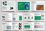 Pitch Deck Layout Design Template, a Brochure Template by MightyDesign (Thumbnail 2 of 6)