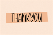 Ganyo, a Handwritten Font by Forberas Club (Thumbnail 8 of 8)