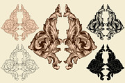 Decorative frames and borders svg, a Decorative Illustration by Samira (Thumbnail 2 of 7)