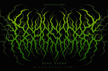 Deadscore | Black Metal Font Vol. 8