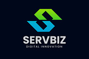 Servbiz I S Letter Logo, a Branding & Logo Template by FlyeredTemplate (Thumbnail 3 of 3)